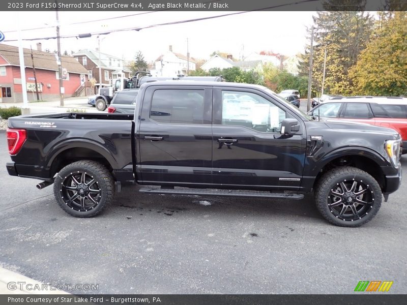  2023 F150 Sherrod XLT SuperCrew 4x4 Agate Black Metallic