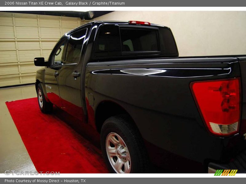 Galaxy Black / Graphite/Titanium 2006 Nissan Titan XE Crew Cab