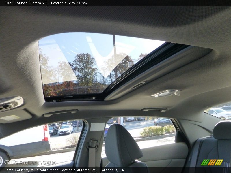 Ecotronic Gray / Gray 2024 Hyundai Elantra SEL