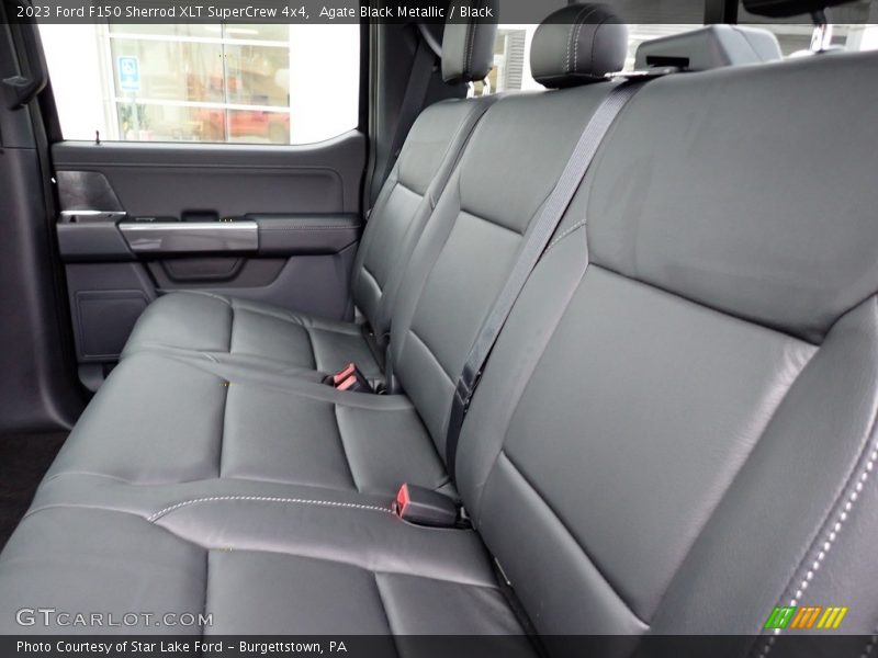 Rear Seat of 2023 F150 Sherrod XLT SuperCrew 4x4