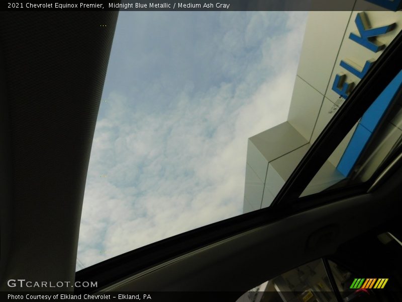 Midnight Blue Metallic / Medium Ash Gray 2021 Chevrolet Equinox Premier