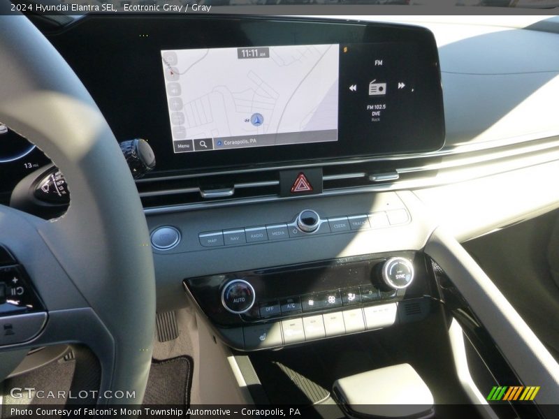Ecotronic Gray / Gray 2024 Hyundai Elantra SEL