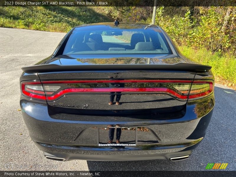 Pitch Black / Black 2023 Dodge Charger SXT AWD Blacktop