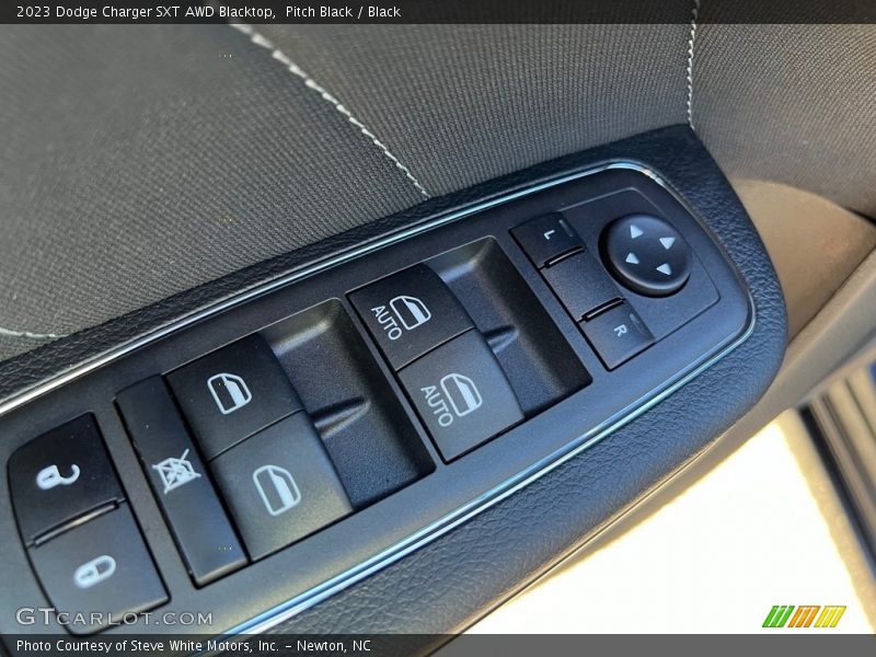 Pitch Black / Black 2023 Dodge Charger SXT AWD Blacktop