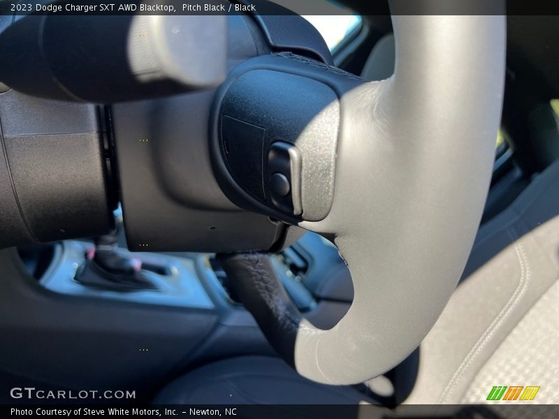 Pitch Black / Black 2023 Dodge Charger SXT AWD Blacktop