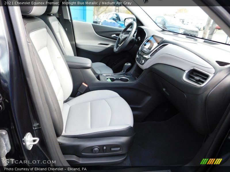 Midnight Blue Metallic / Medium Ash Gray 2021 Chevrolet Equinox Premier