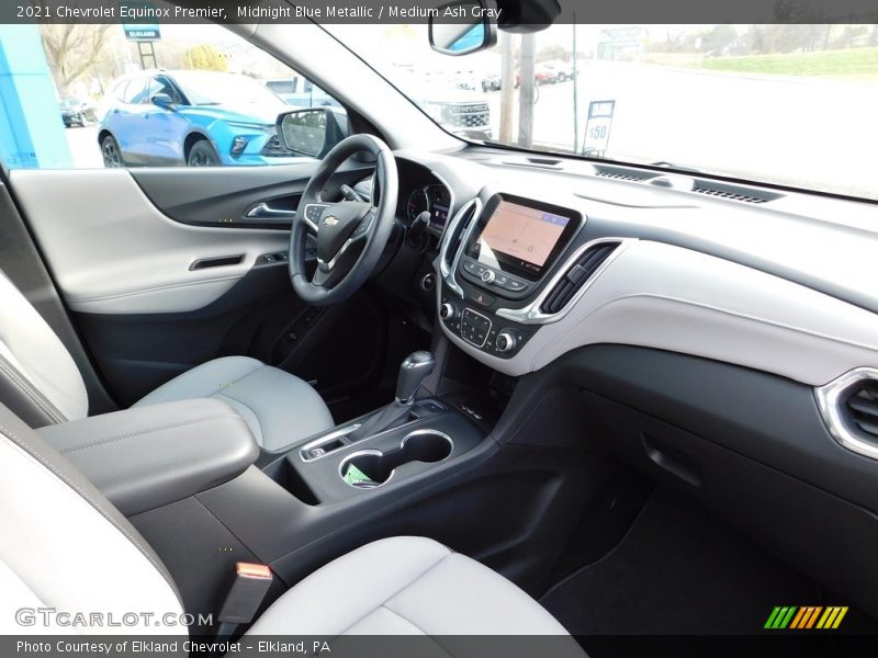 Midnight Blue Metallic / Medium Ash Gray 2021 Chevrolet Equinox Premier