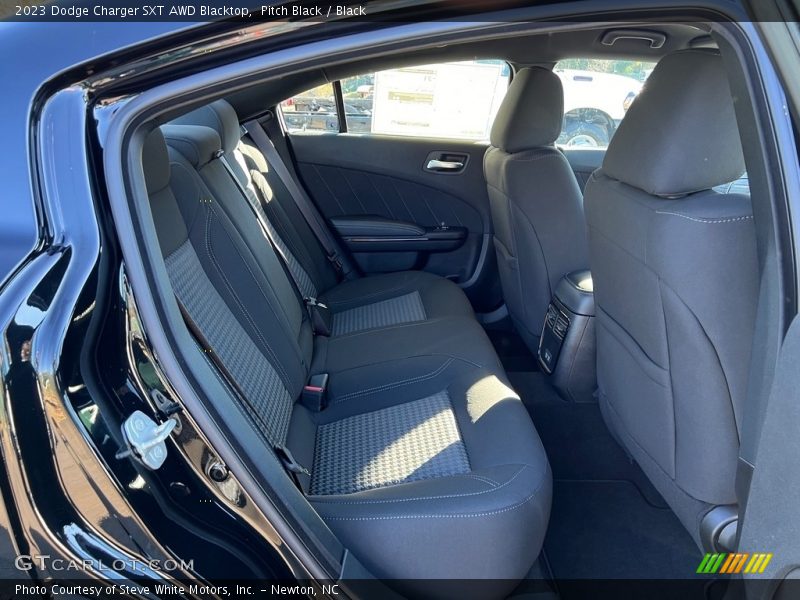 Pitch Black / Black 2023 Dodge Charger SXT AWD Blacktop
