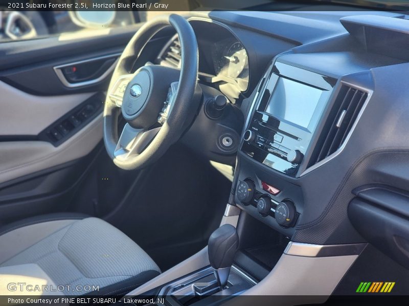 Horizon Blue Pearl / Gray 2021 Subaru Forester 2.5i