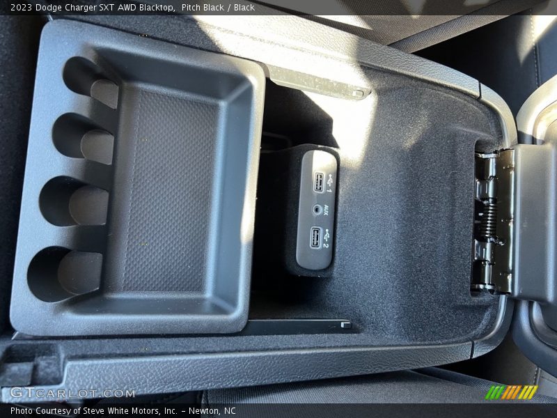 Pitch Black / Black 2023 Dodge Charger SXT AWD Blacktop