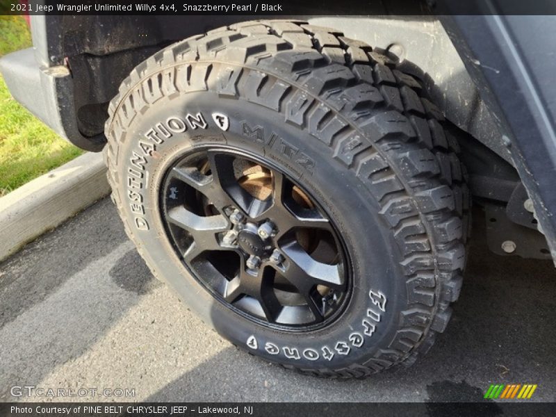 Snazzberry Pearl / Black 2021 Jeep Wrangler Unlimited Willys 4x4