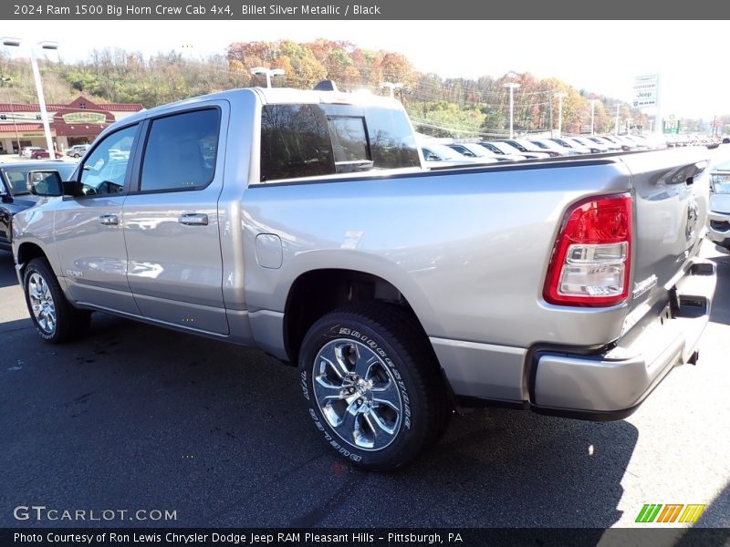 Billet Silver Metallic / Black 2024 Ram 1500 Big Horn Crew Cab 4x4