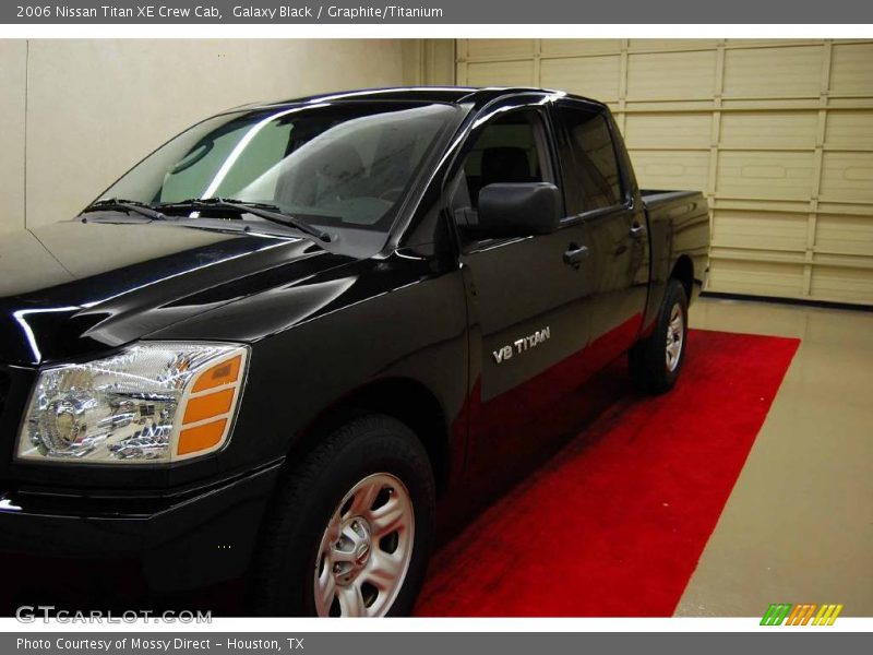 Galaxy Black / Graphite/Titanium 2006 Nissan Titan XE Crew Cab