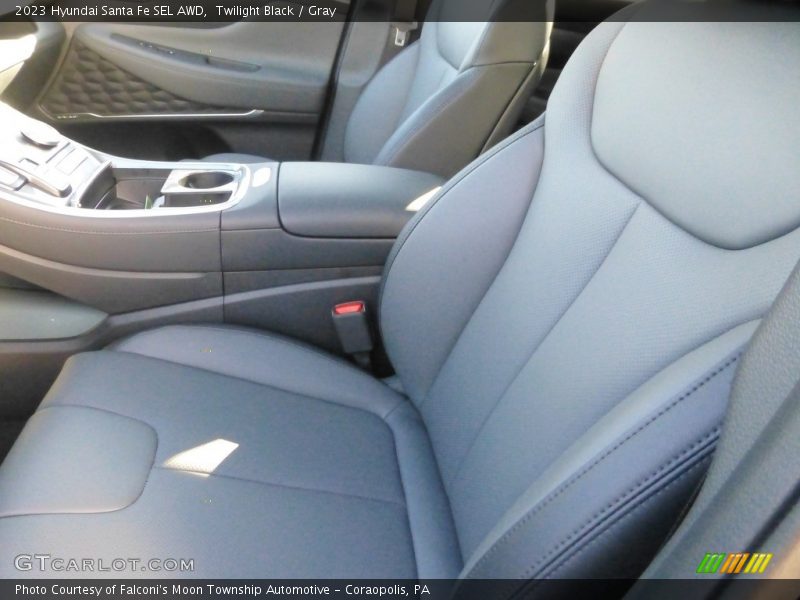 Twilight Black / Gray 2023 Hyundai Santa Fe SEL AWD