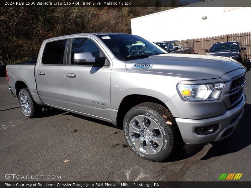 2024 1500 Big Horn Crew Cab 4x4 Billet Silver Metallic