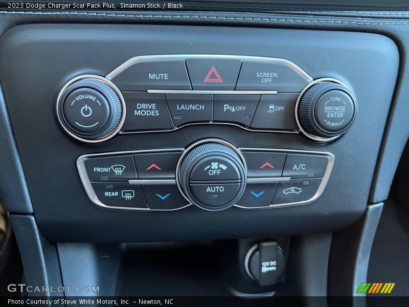 Controls of 2023 Charger Scat Pack Plus