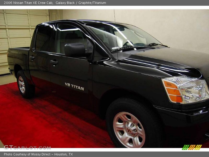 Galaxy Black / Graphite/Titanium 2006 Nissan Titan XE Crew Cab