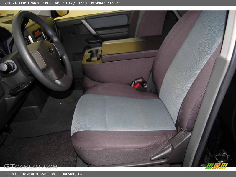 Galaxy Black / Graphite/Titanium 2006 Nissan Titan XE Crew Cab