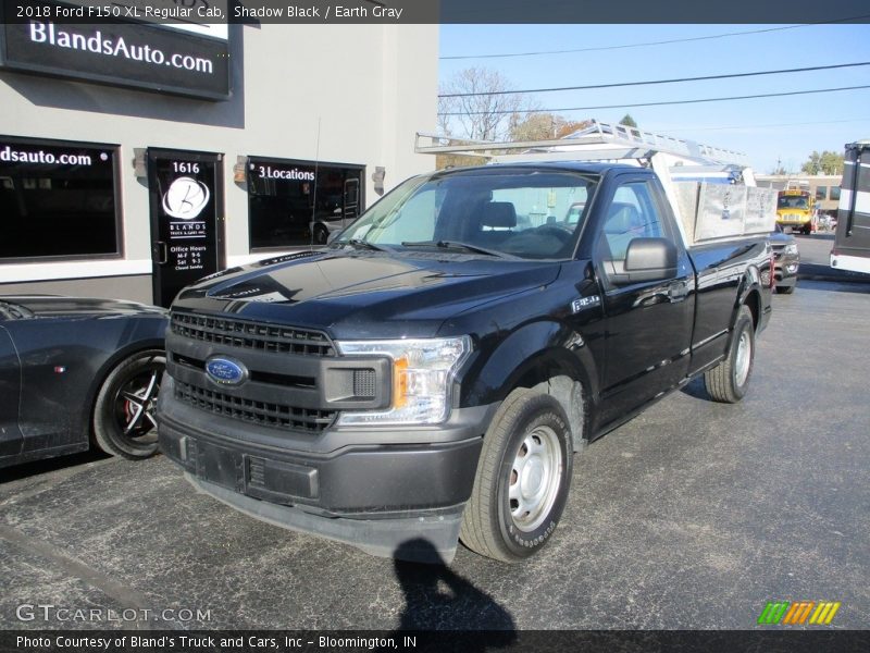 Shadow Black / Earth Gray 2018 Ford F150 XL Regular Cab