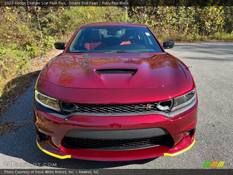 Octane Red Pearl / Ruby Red/Black 2023 Dodge Charger Scat Pack Plus