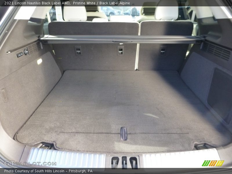  2021 Nautilus Black Label AWD Trunk