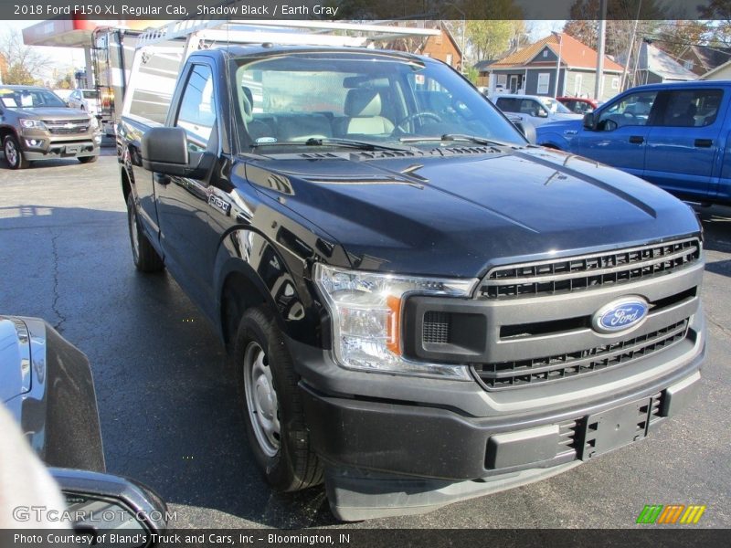 Shadow Black / Earth Gray 2018 Ford F150 XL Regular Cab