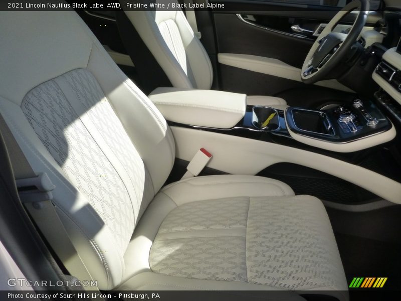 Front Seat of 2021 Nautilus Black Label AWD