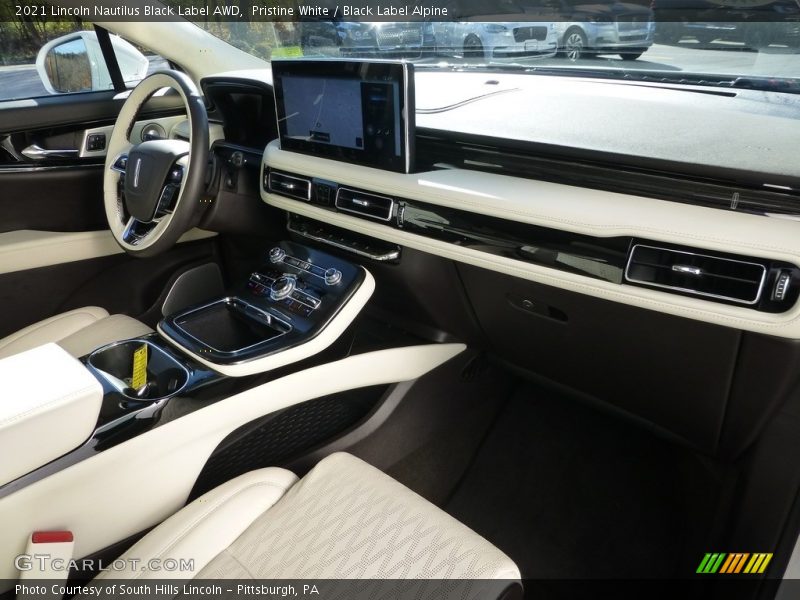 Dashboard of 2021 Nautilus Black Label AWD