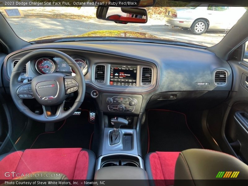 Dashboard of 2023 Charger Scat Pack Plus