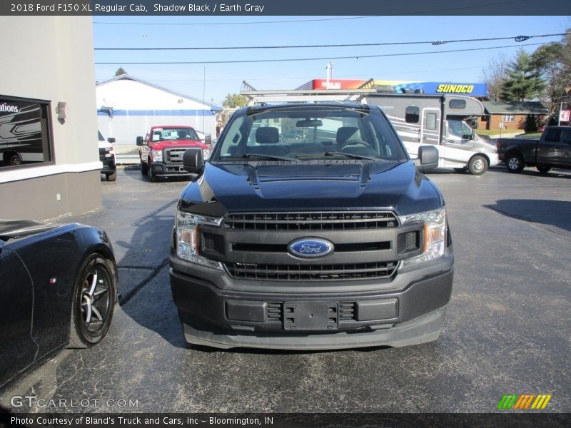 Shadow Black / Earth Gray 2018 Ford F150 XL Regular Cab