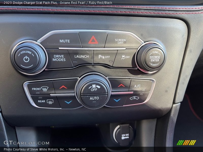 Controls of 2023 Charger Scat Pack Plus