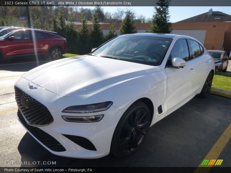  2023 G70 3.3T AWD Alta White