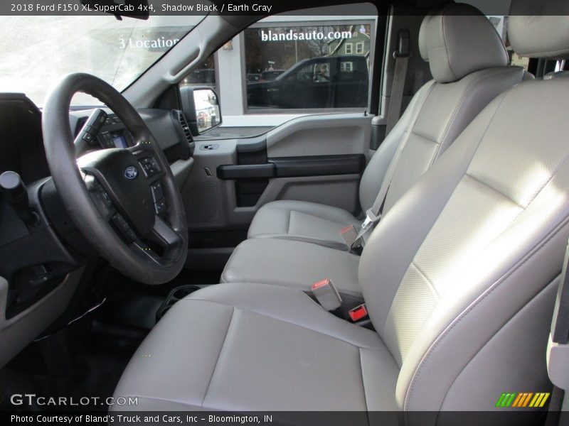 Shadow Black / Earth Gray 2018 Ford F150 XL SuperCab 4x4