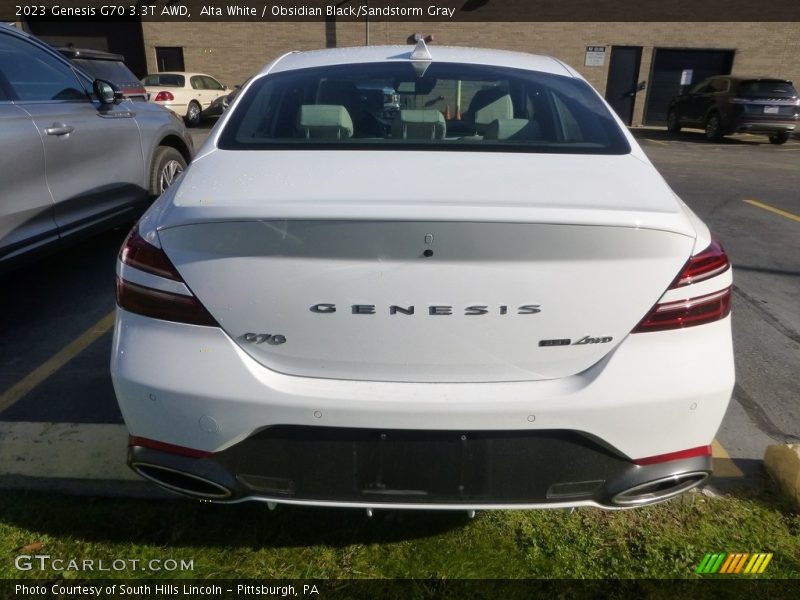  2023 G70 3.3T AWD Logo