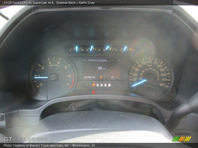 Shadow Black / Earth Gray 2018 Ford F150 XL SuperCab 4x4