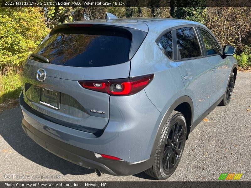Polymetal Gray / Black 2023 Mazda CX-5 S Carbon Edition AWD