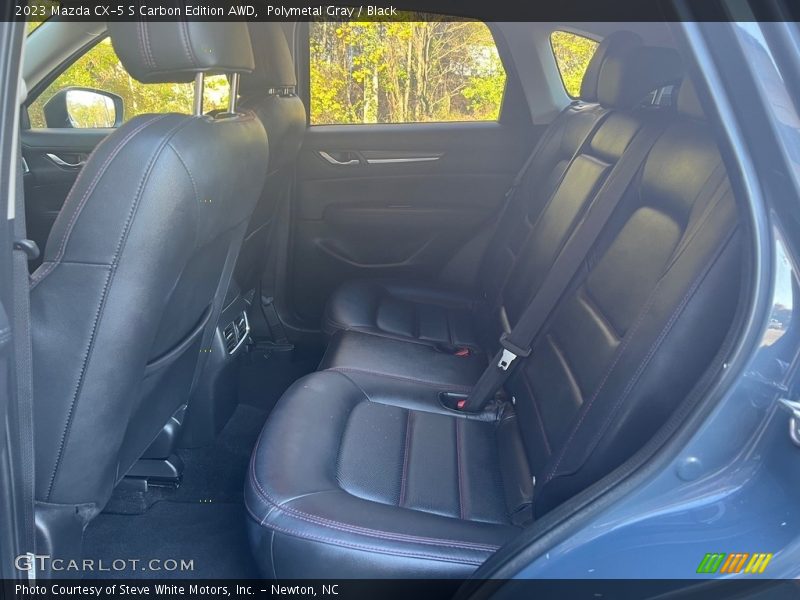 Rear Seat of 2023 CX-5 S Carbon Edition AWD