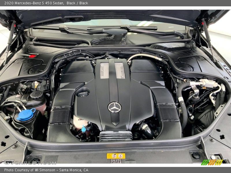  2020 S 450 Sedan Engine - 3.0 Liter DI biturbo DOHC 24-Valve VVT V6