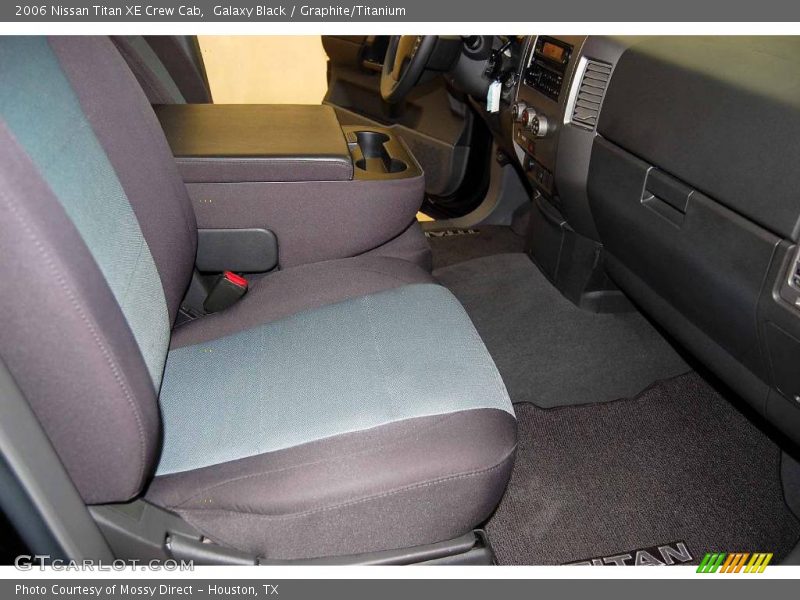 Galaxy Black / Graphite/Titanium 2006 Nissan Titan XE Crew Cab
