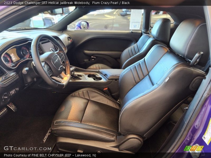 Black Interior - 2023 Challenger SRT Hellcat JailBreak Widebody 