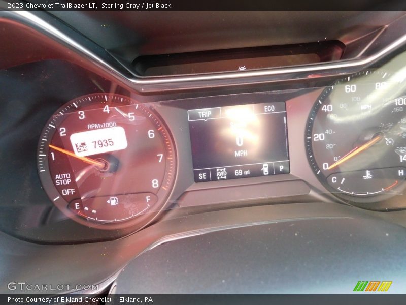 Sterling Gray / Jet Black 2023 Chevrolet TrailBlazer LT