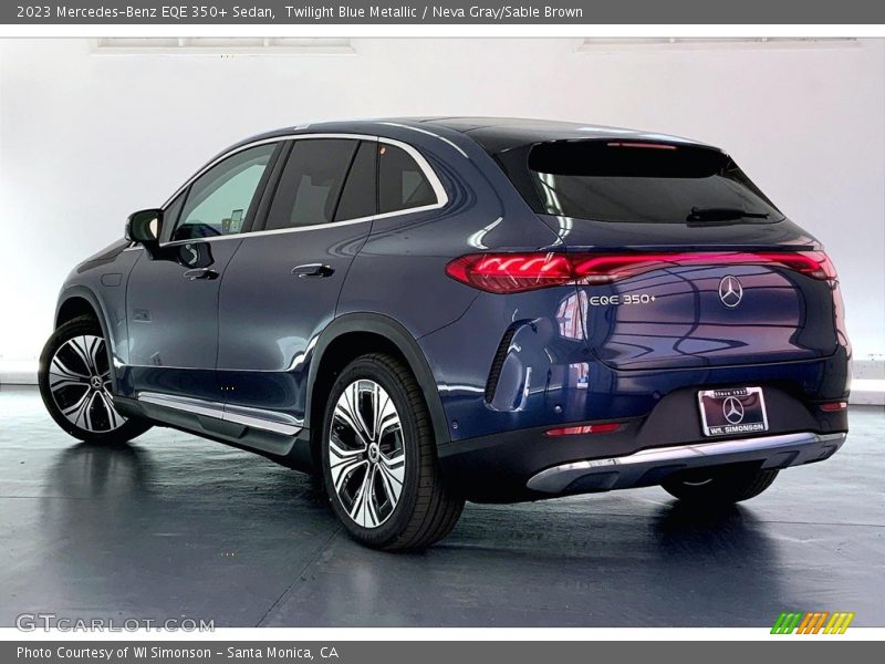  2023 EQE 350+ Sedan Twilight Blue Metallic