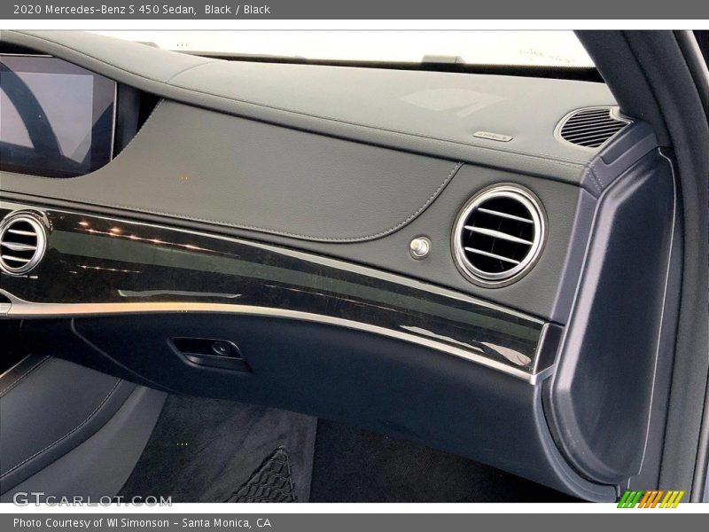 Dashboard of 2020 S 450 Sedan