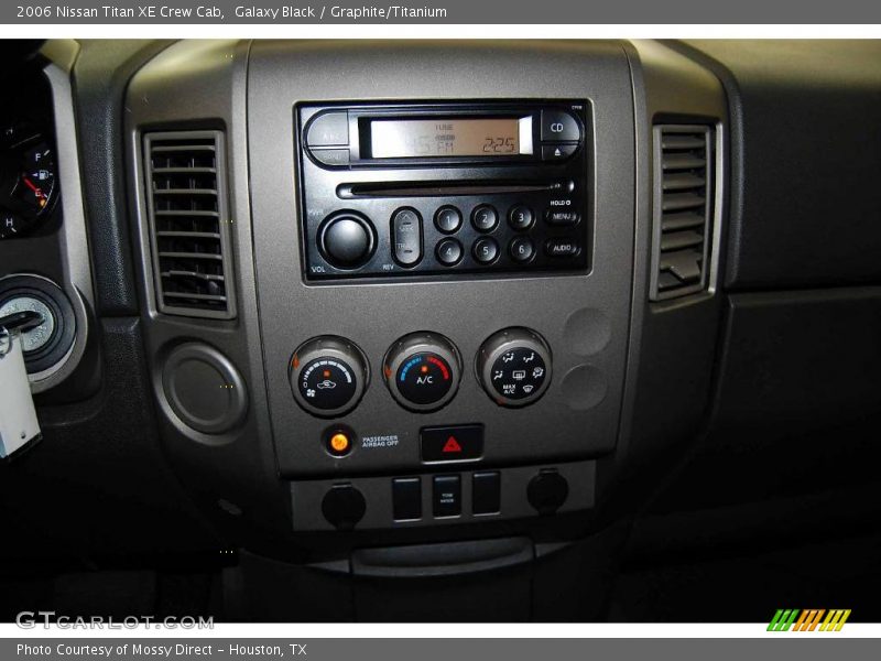 Galaxy Black / Graphite/Titanium 2006 Nissan Titan XE Crew Cab