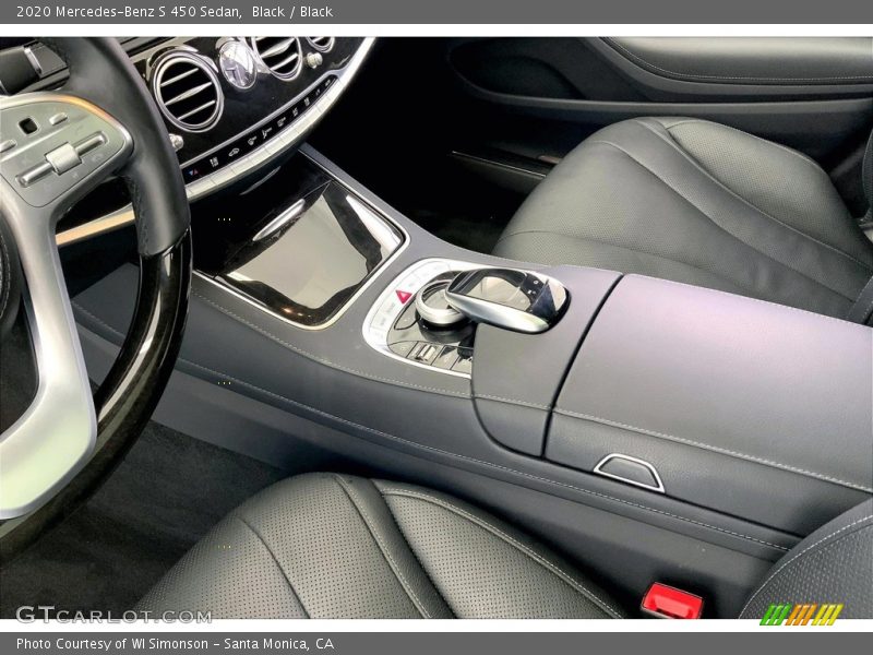 Controls of 2020 S 450 Sedan