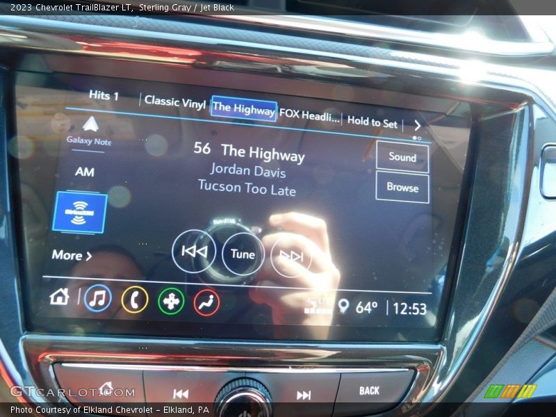 Sterling Gray / Jet Black 2023 Chevrolet TrailBlazer LT