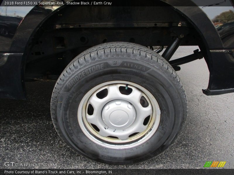 Shadow Black / Earth Gray 2018 Ford F150 XL SuperCab 4x4