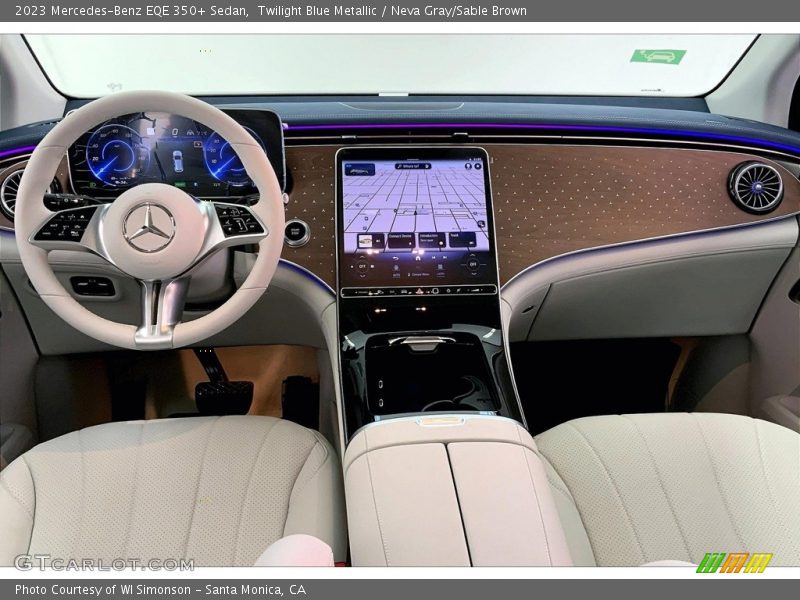 Dashboard of 2023 EQE 350+ Sedan