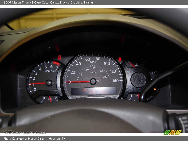 Galaxy Black / Graphite/Titanium 2006 Nissan Titan XE Crew Cab