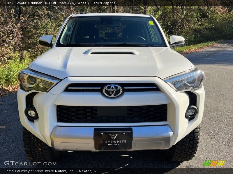 White / Black/Graphite 2022 Toyota 4Runner TRD Off Road 4x4